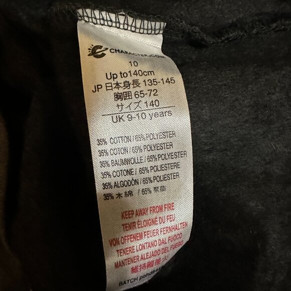 Pokémon Kid's Gray Hoodie Sweater Size 10Y 140 cm Cotton Polyester - Picture 5 of 5